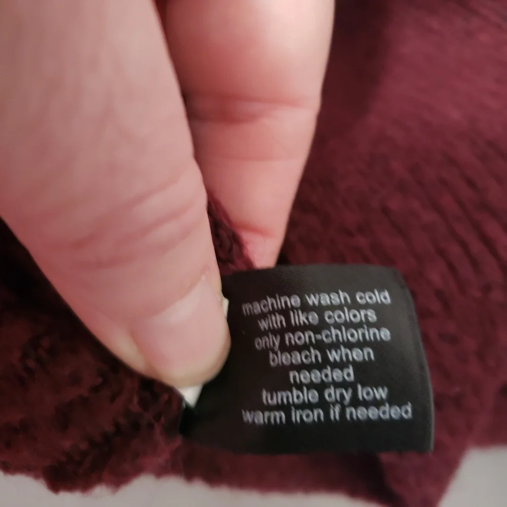Lane Bryant Burgundy Cowl Neck Short Sleeve Sweater